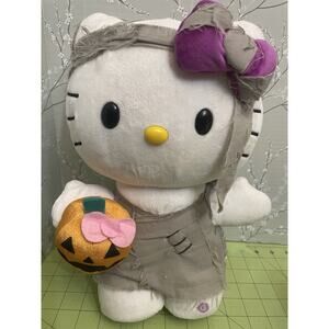 Hello Kitty Halloween Mummy Plush Side Stepper 12" Gemmy Sanrio Music works